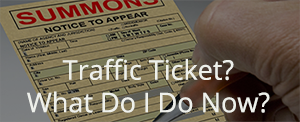 Traffic ticket?